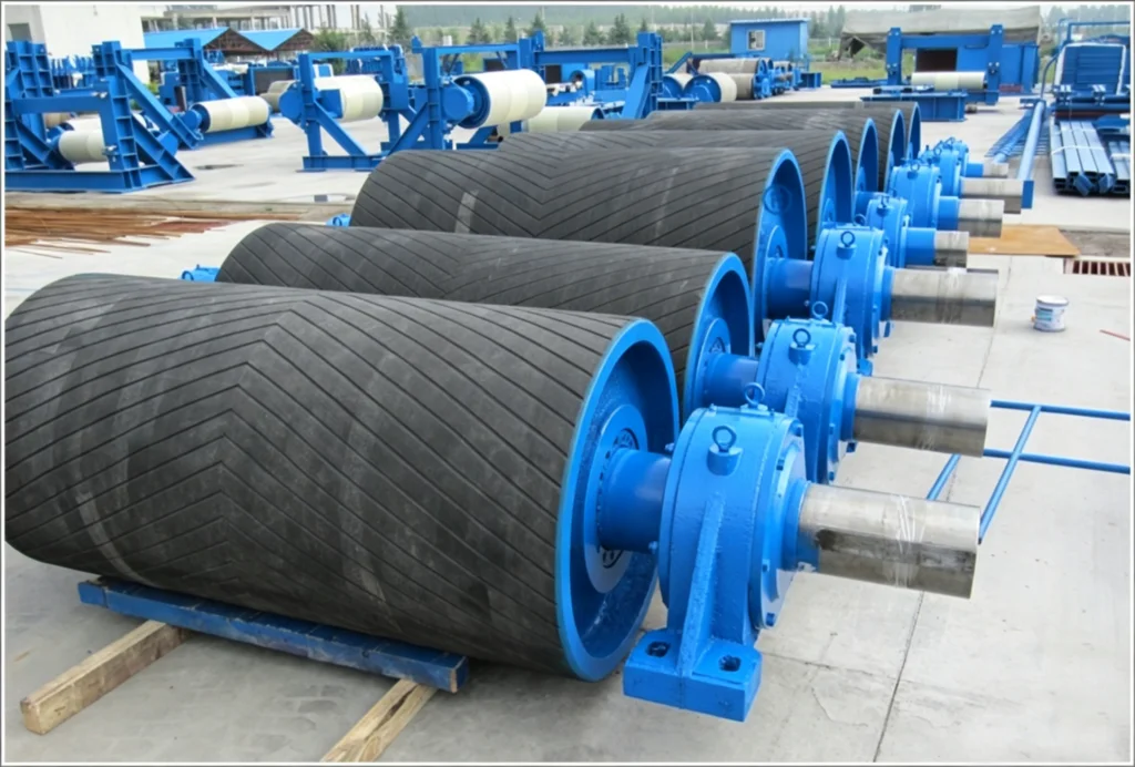 High-quality conveyor drums engineered for heavy industrial applications