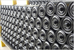 Durable conveyor idlers designed for smooth belt support and long life