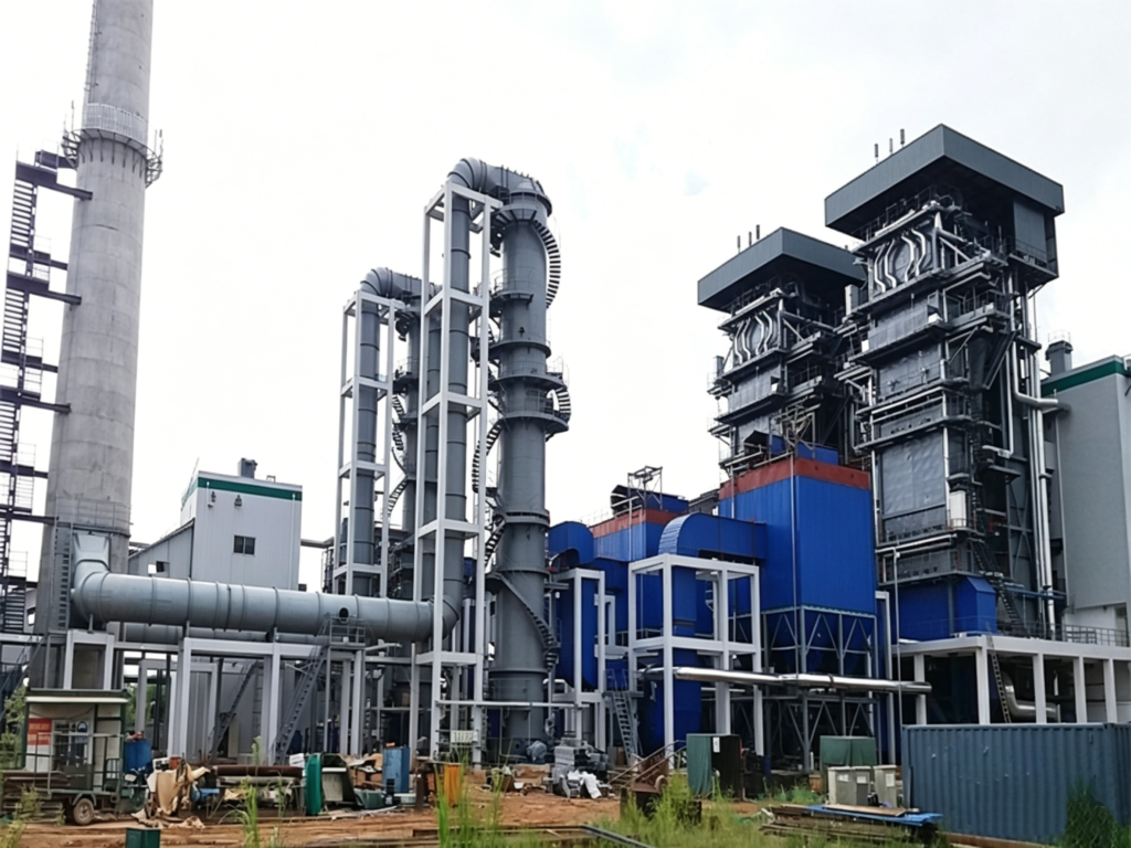 Guangdong Qujiang Circulating Fluidized Bed Boiler Project: Baghouse Dust Collector and Wet Flue Gas Desulfurization System