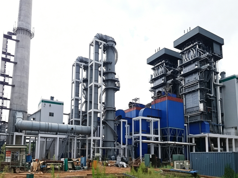 Guangdong Qujiang Circulating Fluidized Bed Boiler Project: Baghouse Dust Collector and Wet Flue Gas Desulfurization System