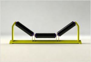 35-Degree Heavy-Duty Impact Idler Set for Conveyor Belt Loading Zone