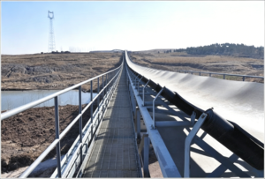 DTII Belt Conveyor for Industrial Bulk Material Handling and Transport