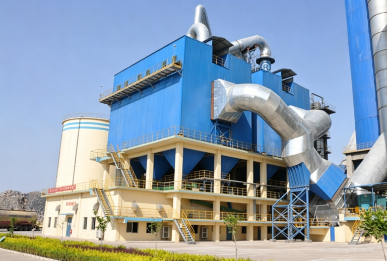 Dust Removal Project for a 5,500-Ton-Per-Day New Dry Process Cement Clinker Production Line—Haihui Pulse-Jet Baghouse Dust Collector