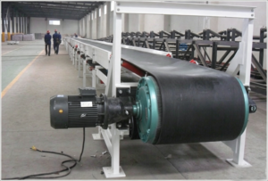 Industrial Air-Cushion Belt Conveyor for Bulk Material Handling and Transport