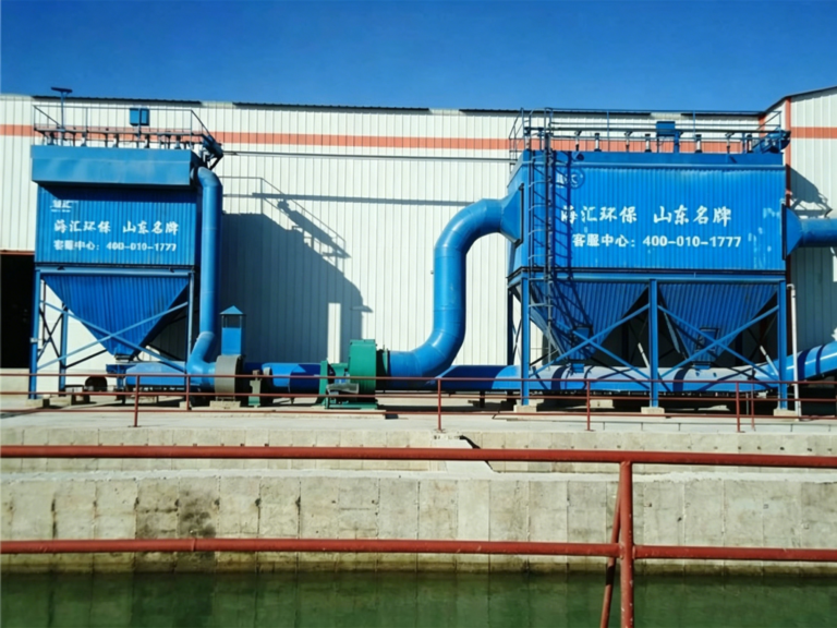 Dust Removal Project for a Washed Gravel Production Line—Haihui Pulse-Jet Baghouse Dust Collector