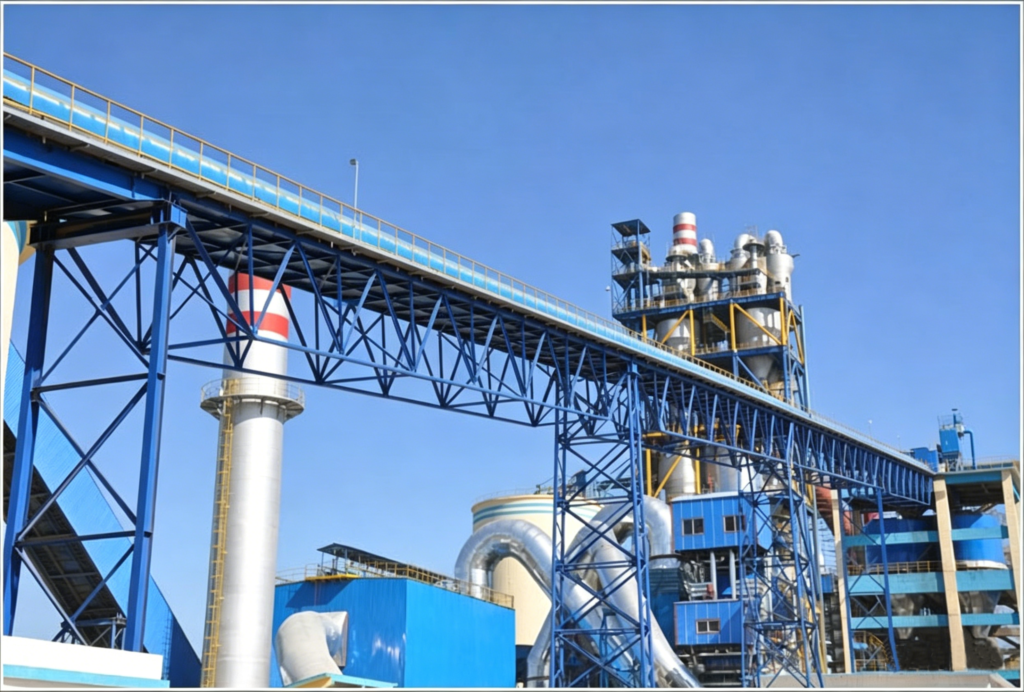 TD75 Type Belt Conveyor for General Purpose Bulk Material Handling