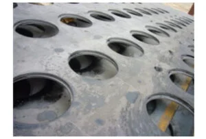 Tube Sheet for Bag Filter Supporting, Sealing Filter Bags in Dust Collectors