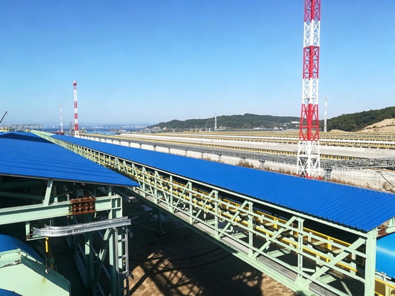 Phase III Coal Conveyance Project at Vostochny Port, Russia – Export Project for Belt Conveyors, Baghouse Dust Collectors and Associated Steel Structures