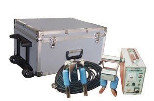 Portable magnetic particle inspection unit